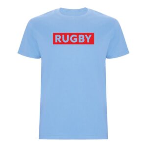 Tričko Rugby (1) - nebeské
