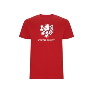 Tričko Czech Rugby (2) - dětské - červené