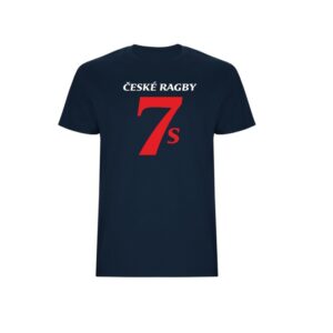 Tričko České Ragby 7s (1) - modré