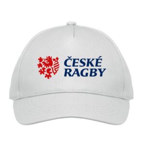Kšiltovka České Ragby (2) dětská - bílá