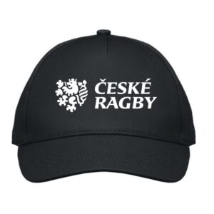 Kšiltovka České Ragby (2) dětská - černá